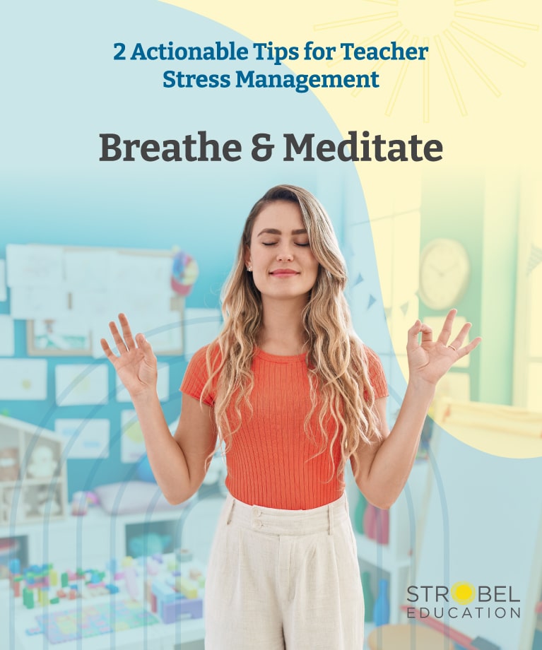 2 tips for teacher stress management