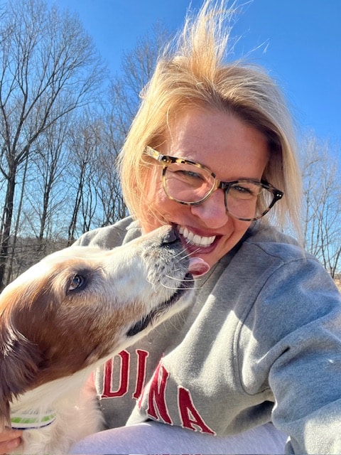 Kim with George Leroy