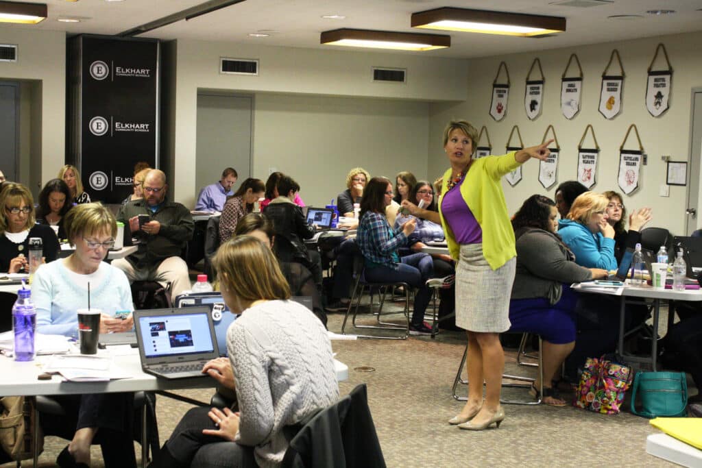 Kim Strobel enriched professional development concept