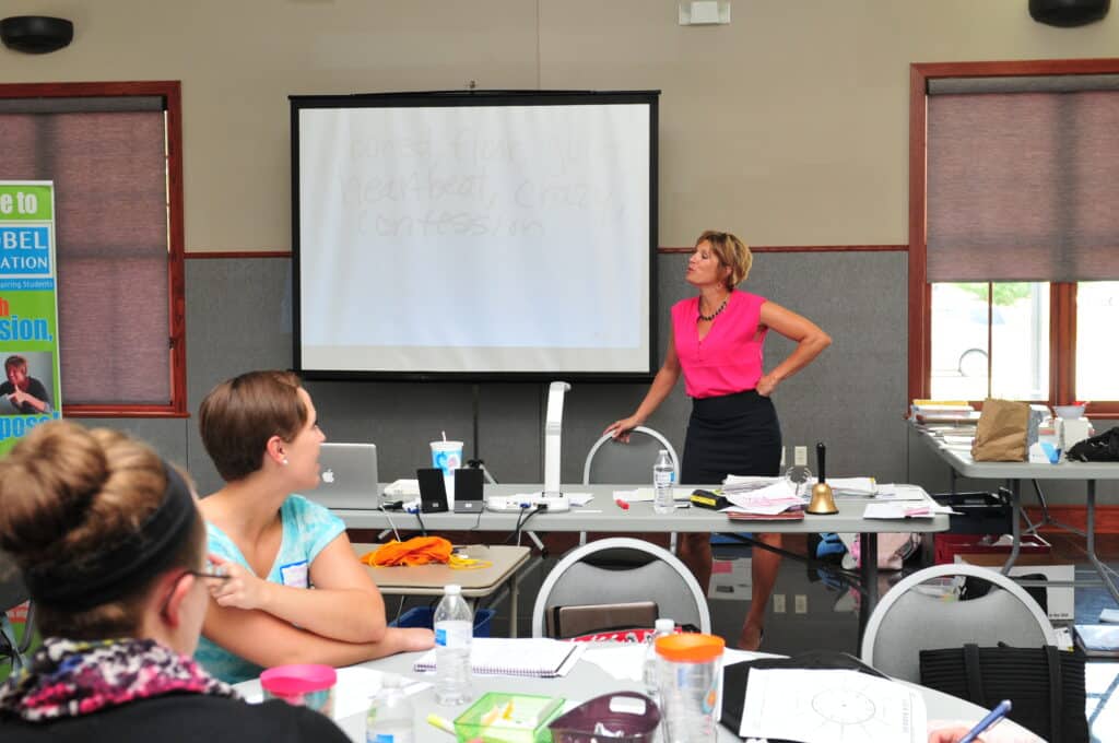 Kim teaching workshop - professional development challenges concept