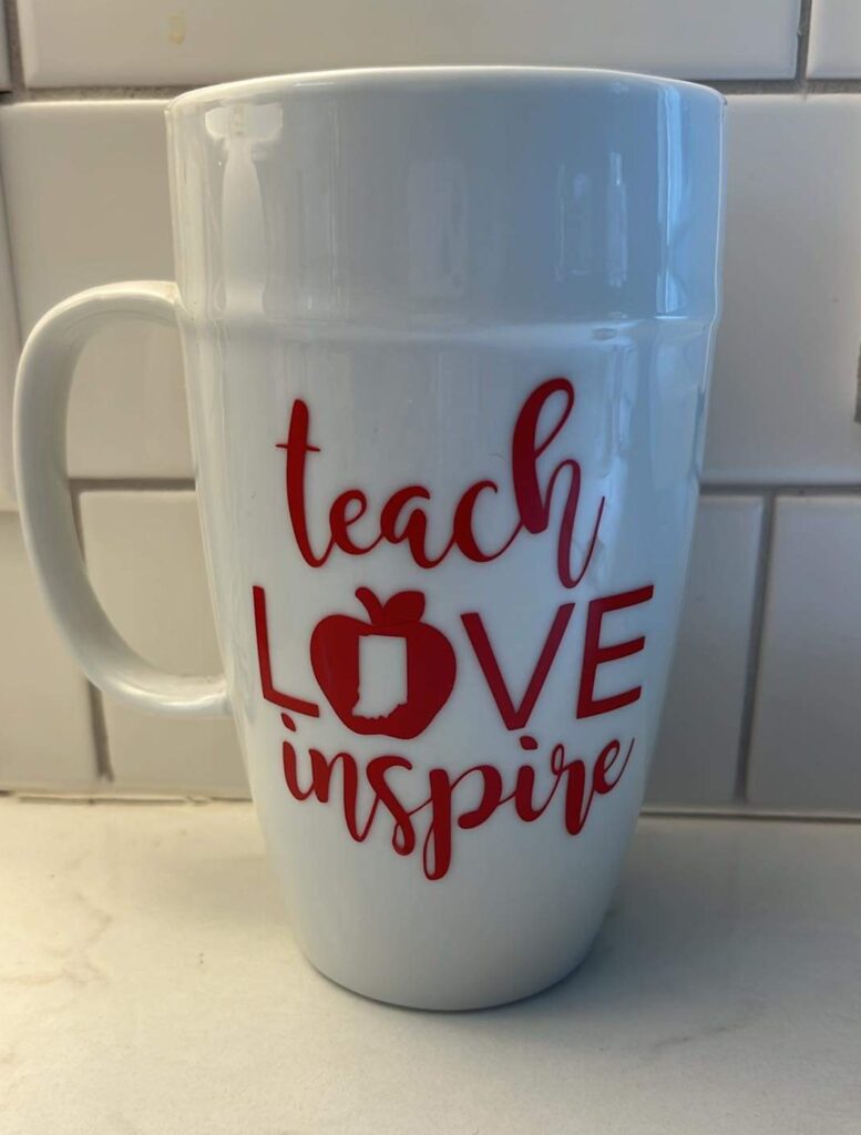 Personalized mug teacher appreciation week gift