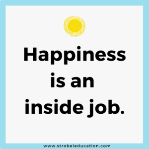 Short quotation about happiness.