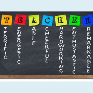 Acronym for teacher.