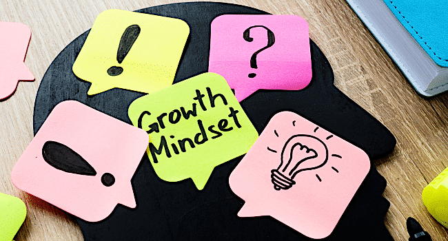 "mindset is everything" statement