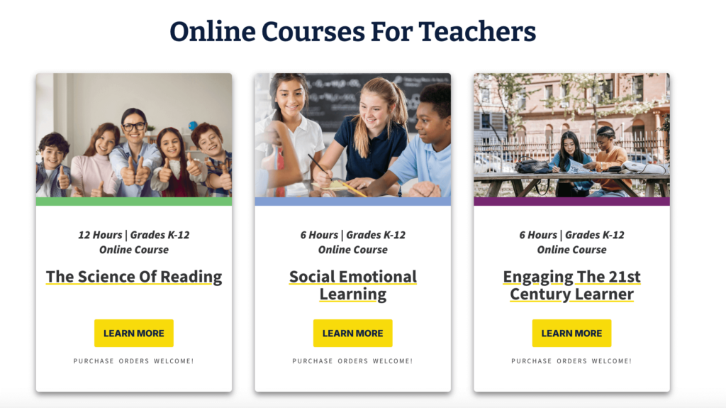 -teacher-online courses-