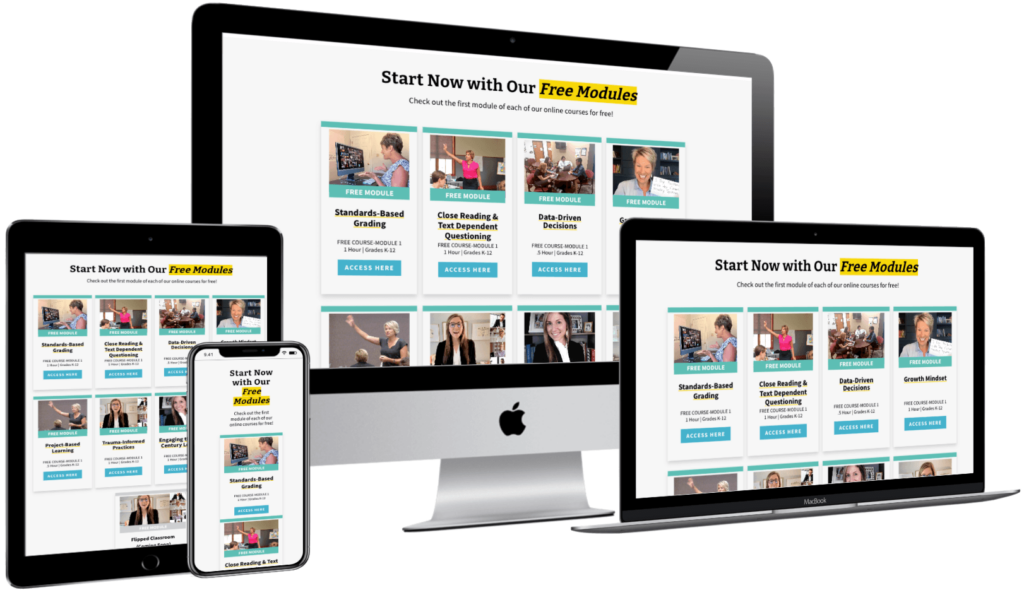 Strobel Ed free online courses mockup