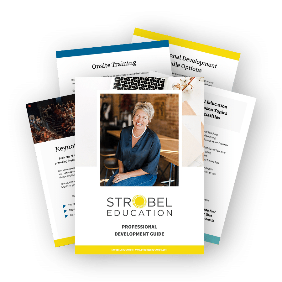 Strobel Education Professional Development Guide